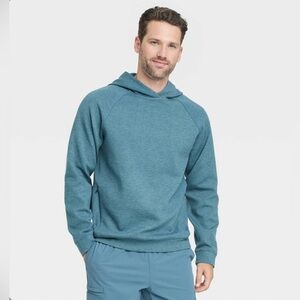 All in Motion Heathered Blue Hoodie